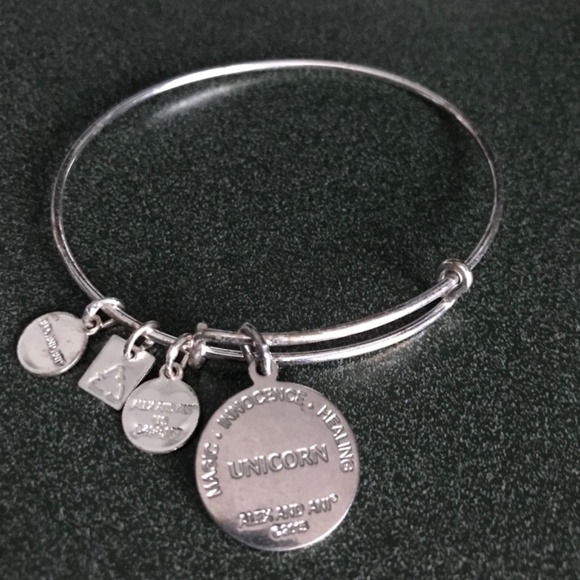 Alex and Ani Expandable Wire Bracelet Unicorn Magic Innocence Healing - Picture 8 of 15
